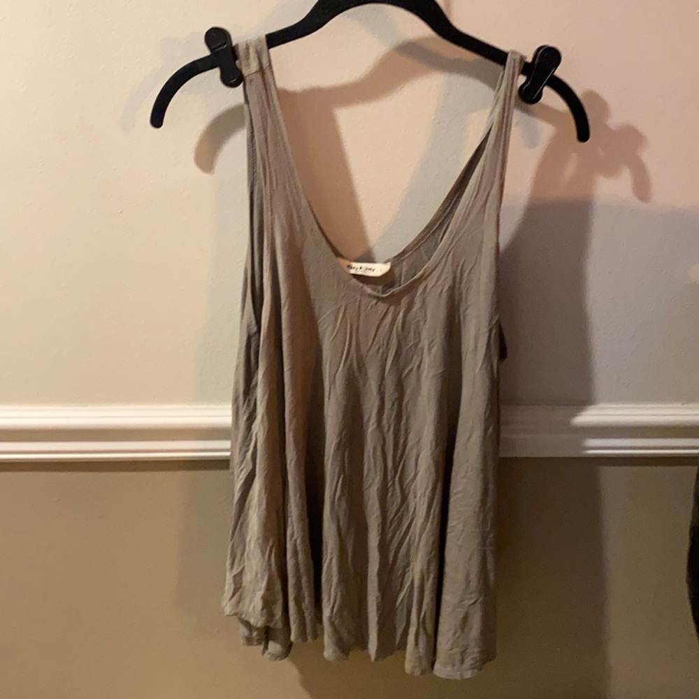 Olive green large tank